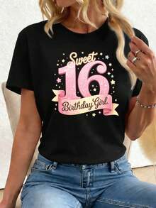 Women T-Shirts - Black - View 1