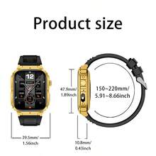 LIGE Smartwatch: 370mAh High-Capacity Battery, Large Square HD Display, Water-Resistant, Weather Forecast, Activity Tracking, Music Playback, And Call Notifications-A Stylish, Multi-Functional Smart Sports Watch - View 10
