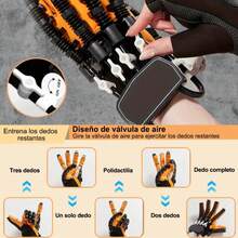 Guantes Robóticos para Rehabilitación de Manos Izquierdo, Talla XL, Equipo de Entrenamiento y Ejercicio - Multicolor - Ver 4