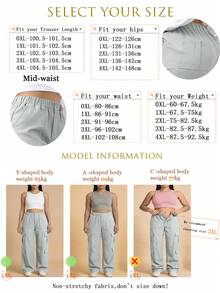 Light Gray Button Pocket Elegant Casual Commute Minimalist Cute Y2K Loose Straight Leg Non-Stretch Comfortable Plus Size Cargo Pants, Suitable For Teacher's Day, Graduation, Outing, Club, Office, Gym, Beach, School, Birthday Party, Travel, Country Music Festival, Airport, Spring/Summer/Autumn/Winter - Light Grey - View 4