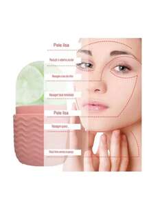 Facial Ice Roller Massager Skincare Reduces Puffiness And Dark Circles Natural Lifting Revitalizes The Skin - Xem 2