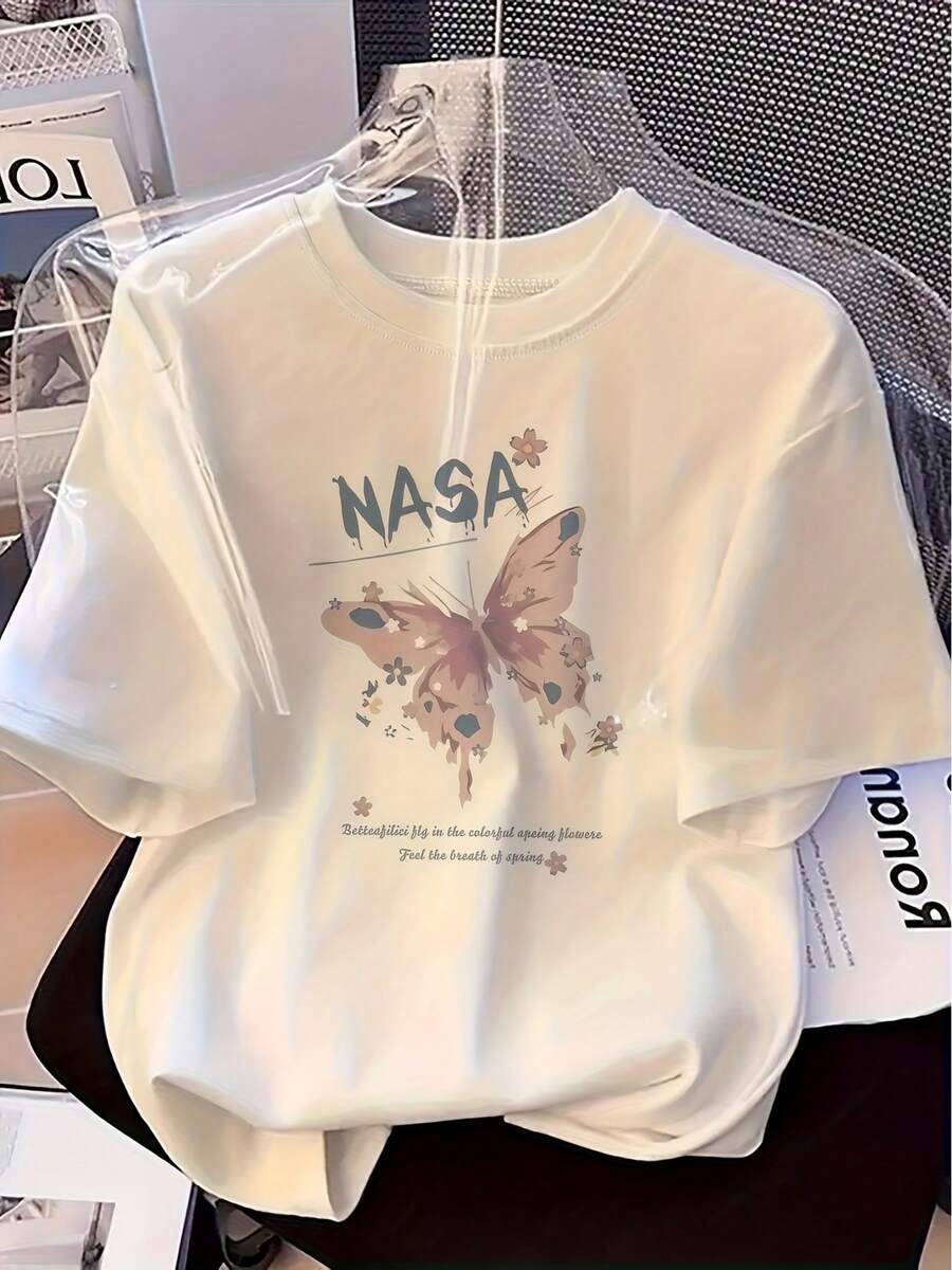 Women T-Shirts - [White] - View 1