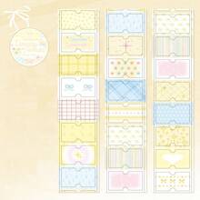 Etiquetas con brillo y cinta washi adorables, adecuadas para diarios, decoración, manualidades, etc. - multicolor - Ver 15