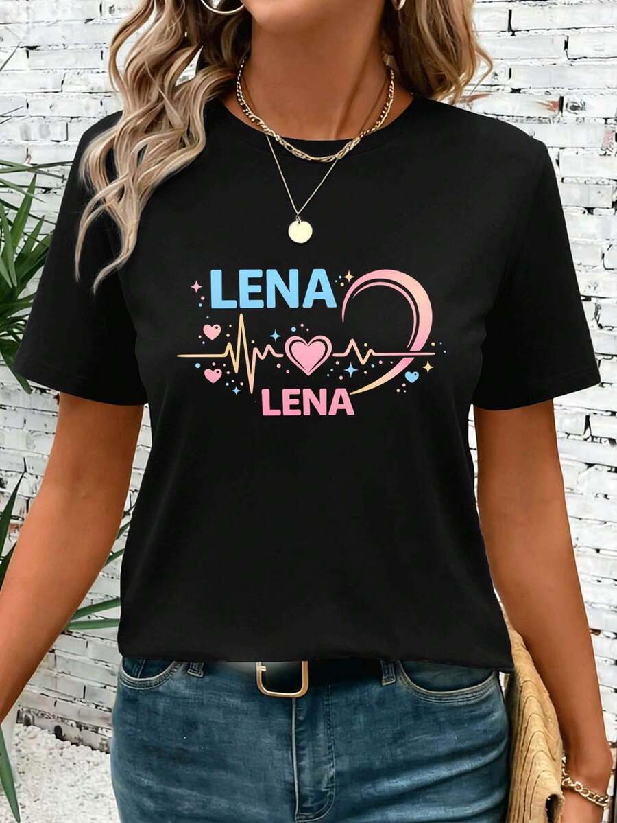 Women T-Shirts - Black - View 1