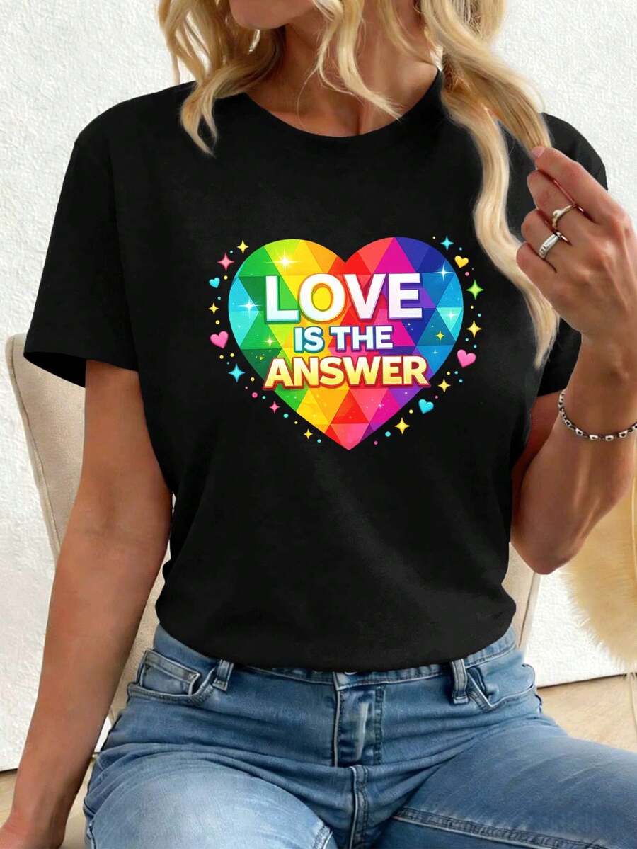 Women T-Shirts - Black - View 1