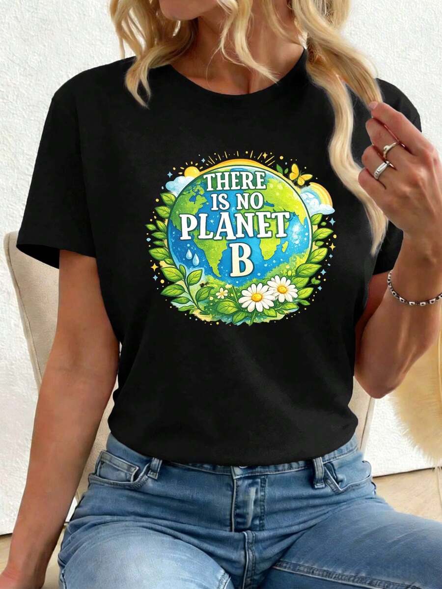 Women T-Shirts - Black - View 1