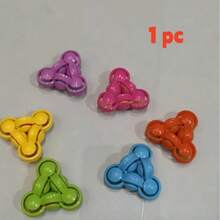 3pcs New Rotating , Made Of ABS Plastic, Portable, Suitable For Office Desk, Travel - Multicolor - View 8