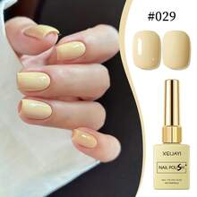 1 Bottle 15ml XEIJAYI Solid Color Gel Nail Polish, High Gloss, Long-Lasting, UV LED Removable Gel Nail Polish - Multicolor - View 61