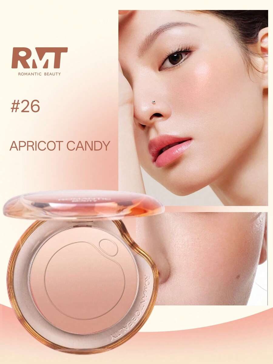 浪漫之美:RMT渐变腮红 - 持久显色,打造自然妆效的高光修容腮红。哑光质地,适合各种场合,日常使用,母亲节礼物,情人节礼物,送给姐妹的礼物。 - 26微醺甜杏 - 查看 1