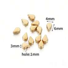 200/400 hạt nhựa CCB hình giọt nước, hạt rời dùng làm trang sức, vòng tay DIY, dây chuyền, đồ thủ công đan tay, vật tư kinh doanh nhỏ. - Nhiều màu - Xem 2