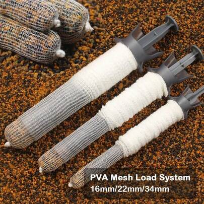 Carp Fishing Accessories Kit PVA Bag System Carp Bait Loading Tools PVA Stems Loader For Carp Rigs Method Feeder Fishing Tackle