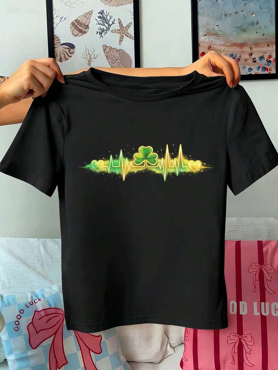 Women T-Shirts - Black - View 1