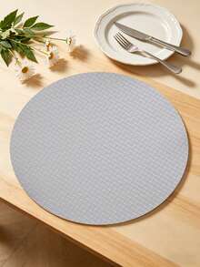 1/120pcs Round PU Leather Placemats, Waterproof & Oil-Resistant Decorative Mats, Washable Tableware Pads, Non-Slip & Odorless Protective Mats, Suitable For Restaurants, Cafes, Homestays, Perfect For Holidays, Parties, Gatherings, Birthdays, Weddings, Dinner Parties - Multicolor - View 16