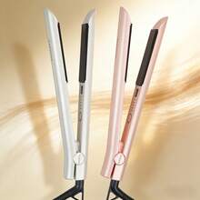 ANGENIL Professional Salon-Level Hair Styling Tool: 2-In-1 Straightener And Curler, Graphene-Coated Plates, 5 Temperature Settings, Fast Heating, Suitable For Outdoor Travel, Holiday Gift, Y2K Fashion - View 12