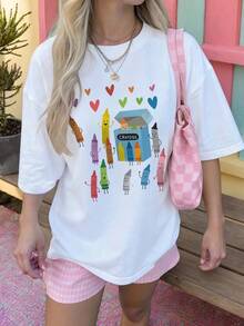 Women T-Shirts - White - View 1