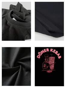 Men T-Shirts - màu đen - Xem 4