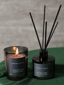 Home Fragrance Living Room Decoration Ornaments Aromatherapy Candle Burner Graduation Season Wedding Companion Gift Aromatherapy Candlestick - Various Fragrances - View 4