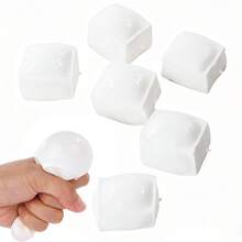 Đồ chơi bóp hình đậu phụ đàn hồi chậm, bóng giảm căng thẳng mini, giúp giảm stress và thư giãn, thích hợp cho lớp học, văn phòng, làm quà tặng và các hoạt động thư giãn. - Nhiều màu - Xem 5