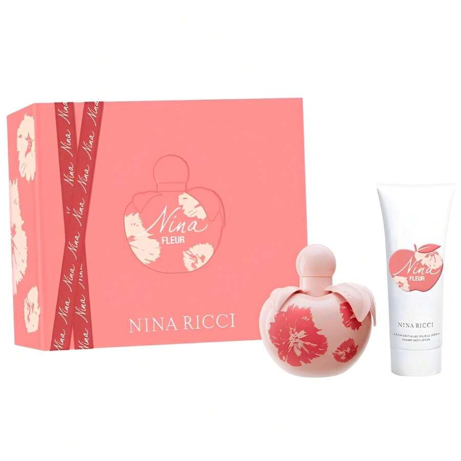 Nina Ricci Nina Fleur Gift Set: Eau De Toilette 80ml + Body Lotion 75ml - Other - View 1