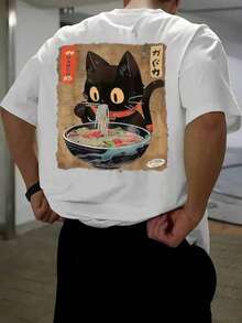Men's T-Shirts For Spring And Summer - White - View 1