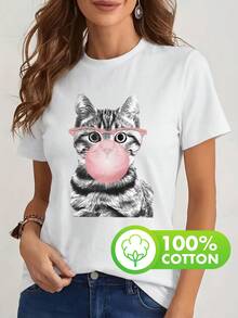 Women T-Shirts - Black - View 6