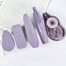 5件套独特创意修正带套装 - 多种颜色可选，修正流畅不留痕迹，适用于办公室和学校的书写和校对。快速修正带，趣味文具，送礼佳品。 - 多色 - 查看 14
