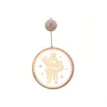 Christmas Transparent Acrylic LED Hanging String Lights With Suction Cup - 古銅色 - 查看 2