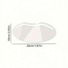 100 chiếc khẩu trang PVC unisex, cần thiết cho các tiệm làm tóc dành cho người lớn, dụng cụ bảo vệ da mặt bằng nhựa dùng một lần khi tắm/cắt tóc/chống nắng. - A - Xem 7