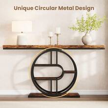 Sofa & Console Tables - Retro Brown - View 6