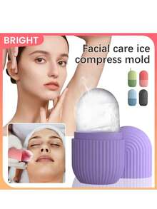 Facial Ice Roller Massager Skincare Reduces Puffiness And Dark Circles Natural Lifting Revitalizes The Skin - Xem 4