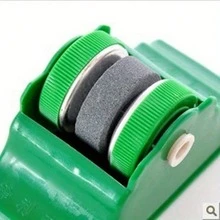 带支架的立式磨刀器,家用旋转磨刀器,快速磨刀石,实用圆形磨刀器 - 彩色 - 查看 9