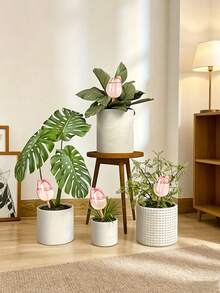 6pcs/3pcs/1pc-Tulip Flower Watering Device, Narrow Outlet Design, Extended Drip Time, Convenient Automatic Flower Watering Tool, Automatic Watering Plant Bulbs, Perfect Gift For Gardening Enthusiasts, Suitable For Vacation Plant Care, Water-Saving Device, Daily Use Plant Watering Ball - Multicolor - View 4