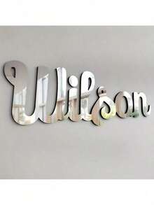 Hình dán gương acrylic tùy chỉnh, decal chữ cái cá nhân hóa màu vàng/bạc/đen, phù hợp cho phòng ngủ, phòng khách, quán bar, câu lạc bộ, phòng học, phòng trang điểm, trang trí phông nền tiệc, tranh dán tường tên độc đáo, món quà sinh nhật và ngày lễ hoàn hảo cho gia đình, bạn bè, người thân yêu, Ngày của Mẹ. - Nhiều màu - Xem 4