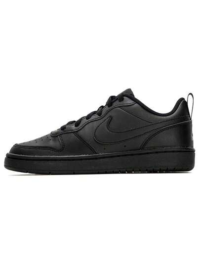 Nike男女大童鞋COURT BOROUGH LOW 2板鞋運動休閒鞋小白鞋女鞋BQ5448-001