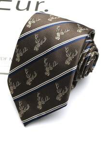 1 chiếc cà vạt unisex vẽ tay hình động vật, phù hợp cho trang phục thường ngày, đường phố, công sở, tiệc tùng. - Nhiều màu - Xem 10