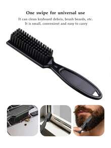 2/3pcs Hairdressing Tool Set, Including Hair Clips, Comb, Neck Brush, Spray Bottle, Haircutting Cape, Neutral Hairstyling Tools - Multicolor - View 3