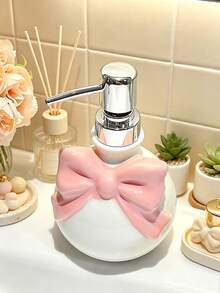 1 pièce Bouteille de shampooing et de gel douche en céramique style nordique mignon. Décoration de salle de bain haut de gamme, convient pour les cadeaux d'anniversaire/fête, pour lui/elle, la décoration d'automne, la rentrée scolaire, le meilleur cadeau, la décoration d'hiver, la décoration de la maison, la décoration de mariage, la boîte à bijoux, la décoration de fête, la Saint-Valentin, la décoration d'anniversaire - Multicolore - Voir 8