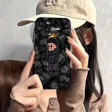 King Drip Money Crown phone cases is compatible with Samsung, Apple, VIVO, OPPO, , Transsion, ,  and Honor. Made of TPU silicone, it offers shock and drop protection. - Negro - Ver 3