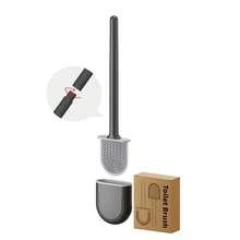 Sản phẩm bán chạy nhất xuyên biên giới: Chổi cọ toilet silicon dẻo - Làm sạch khe hở, thiết kế không góc chết với tay cầm có thể tháo rời - Tiết kiệm không gian, kiểu gắn tường. - Treo tường - Xem 12