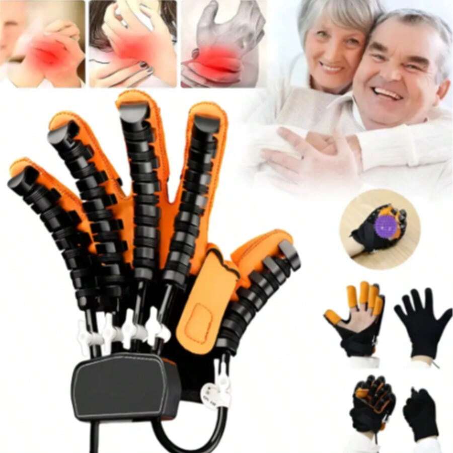 Guantes Robóticos para Rehabilitación de Manos Izquierdo, Talla XL, Equipo de Entrenamiento y Ejercicio - Multicolor - Ver 1
