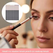 12 Pcs Sponge Eyeshadow Brush Set Professional Eye Makeup Brush Concealer Smudge Brushes Round Foam Applicators Eyeshadow Blending - 1 - View 6