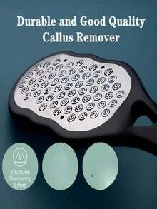 5/1pc Kikir Kaki Profesional dari Baja Tahan Karat, Alat Pedikur dengan Desain Anti Silau, Pegangan Melengkung Ergonomis untuk Genggaman Nyaman, Permukaan Amplas Kasar Tahan Lama, untuk Menghilangkan Kapalan dan Kulit Mati, untuk Pecinta Kecantikan dan Perawatan Kaki Spa di Rumah - Berbagai gaya - View 8