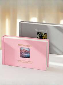 Starry Sky Fabric Instant Photo Album, High-Quality Storage Album, Couple Memory Book, Travel Photo Album - one-size - View 2