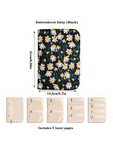 Anti-Oxidation Jewelry Storage Pouch - Portable Jewelry Organizer Binder (Suitable For Travel), Includes 5 Transparent Zipper Velvet Bags, Specially Designed For Storing Earrings, Rings, Necklaces, Bracelets And Watches. - Multicolor - View 13