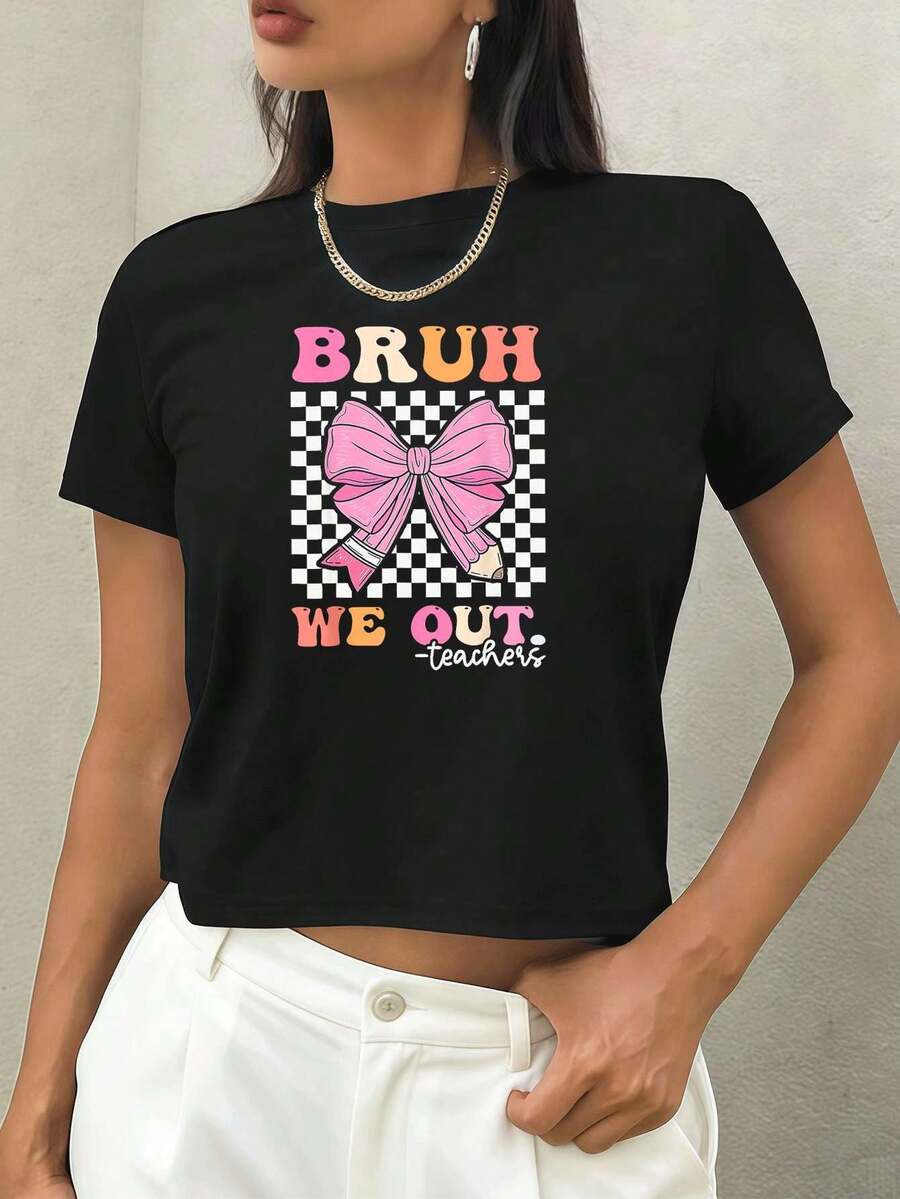 Women T-Shirts - Black - View 1