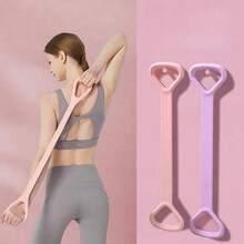 Dây kháng lực hình số 8, dây đàn hồi tập yoga, dây kháng lực TPE, dụng cụ tập luyện định hình vai và lưng dành cho nữ. - Dây kháng lực hình số 8 - Xem 8