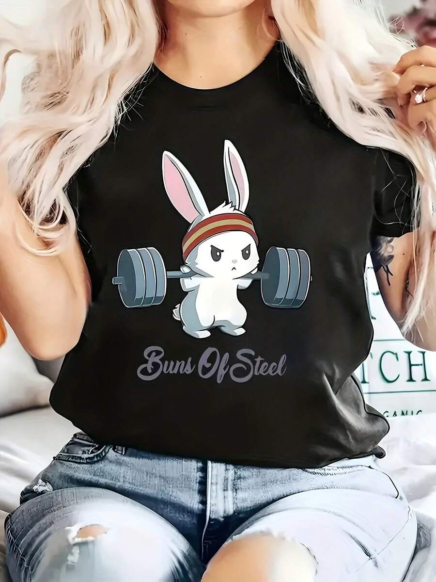 Women T-Shirts - Black - View 1