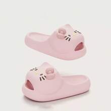 Official Sanrio Series Hello Kitty Soft & Fluffy Slippers, Cute & Comfortable Non-Slip House Slippers For Daily Home Use - Women's Slippers - View 11