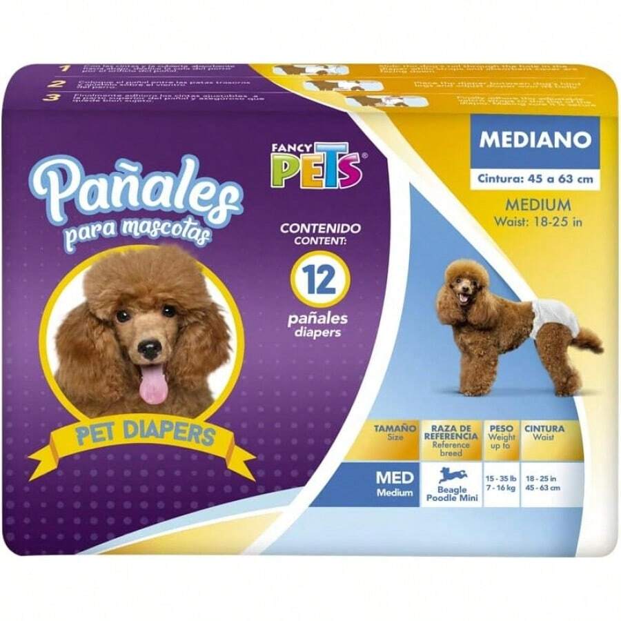 Dry Pet PAÑALES CH P/PERRO - 12 PZ - CON - View 1