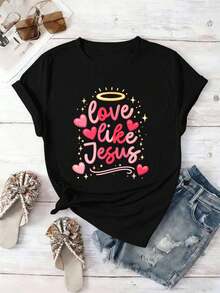 Women T-Shirts - Black - View 2